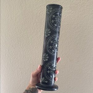 Elegant Black Floral incense burner
